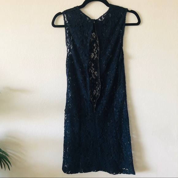 Navy Lace Dress 3/$10 - Picture 4 of 4